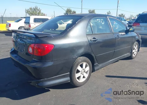 2003 Toyota Corolla S из США, поврежденный, VIN 1NXBR32E53Z089503